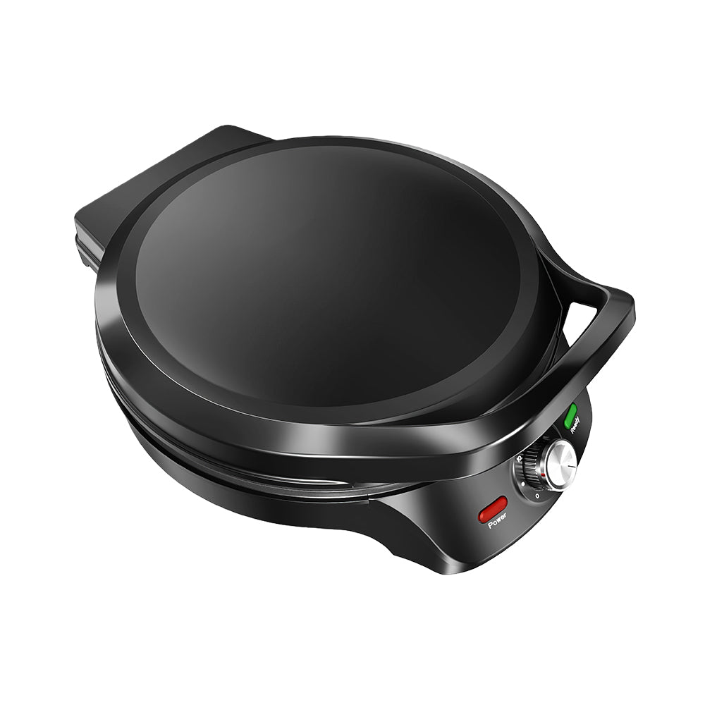 1000W 2-in-1 Pizza Maker & Indoor Griddle, 8.5" Nonstick Plate