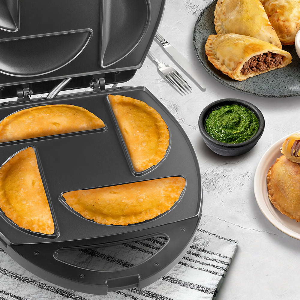 3-in-1 Belgian Waffle Maker with Removable Plates, Grill & Panini Press