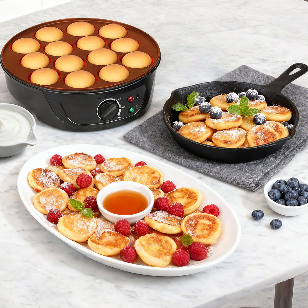 3-in-1 Belgian Waffle Maker with Removable Plates, Grill & Panini Press