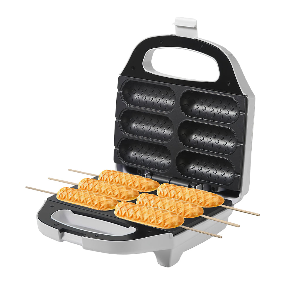 Mini Sandwich Maker with Removable Plates, Nonstick, 500W – Black