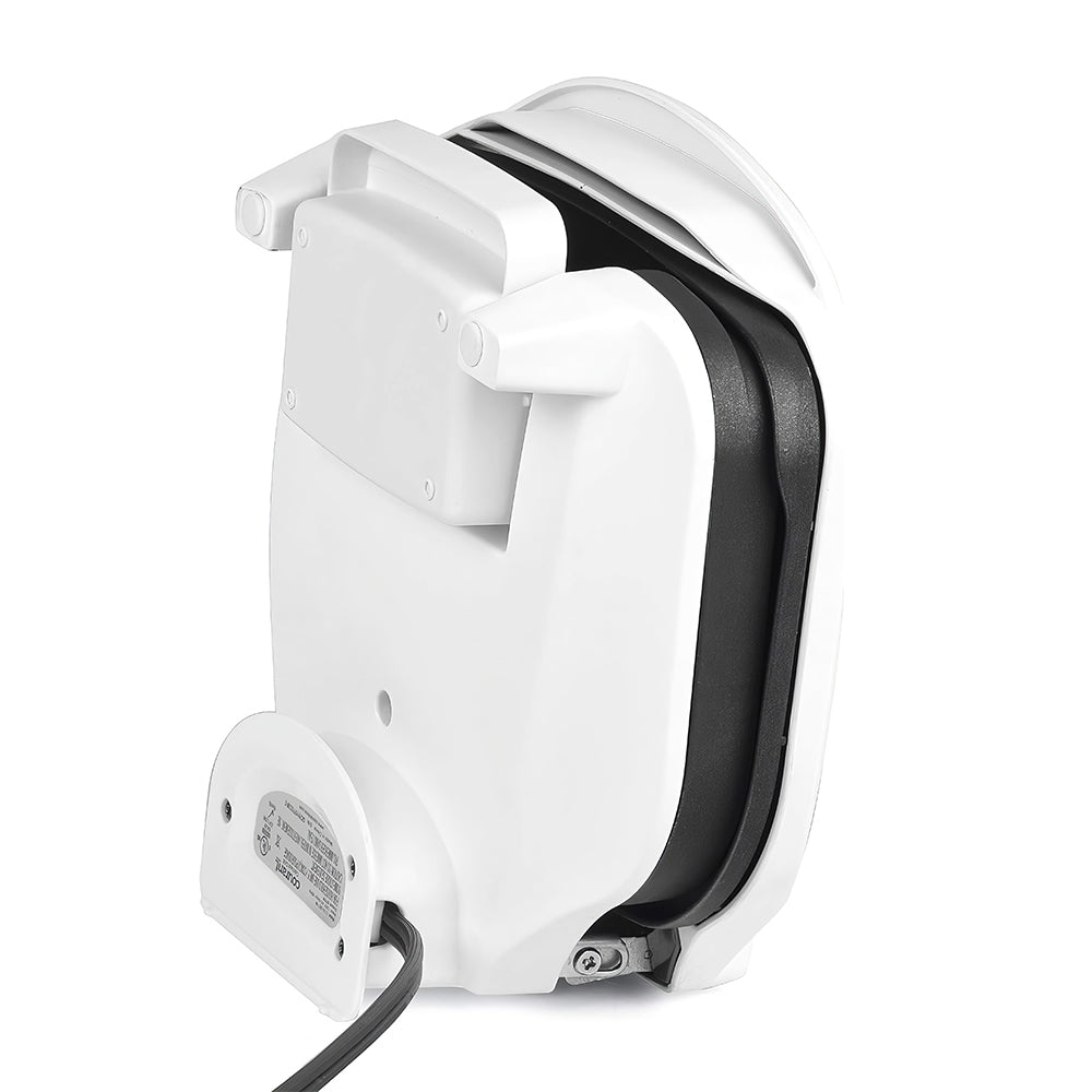 2-Serving Electric Indoor Grill & Panini Press, Non-Stick, 870W – White