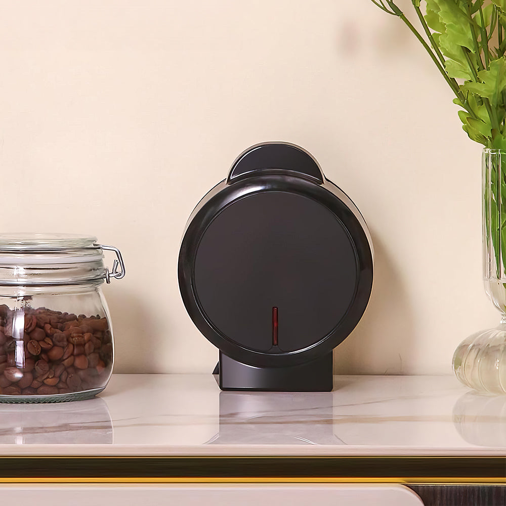 Mini Sandwich Maker with Removable Plates, Nonstick, 500W – Black