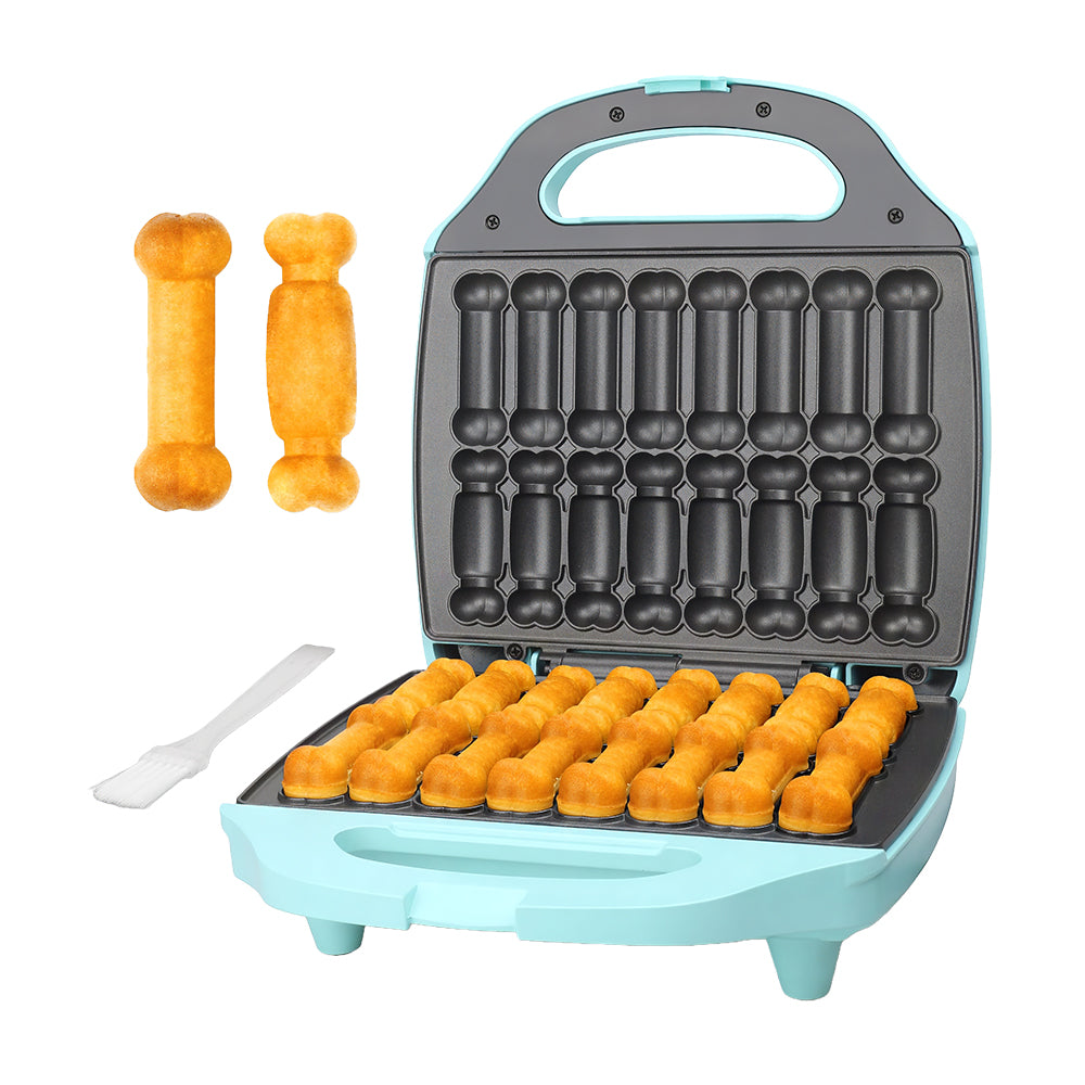 4-Slice Stuffed Belgian Waffle Maker, 1.2" Thick Flip Iron – Graphite